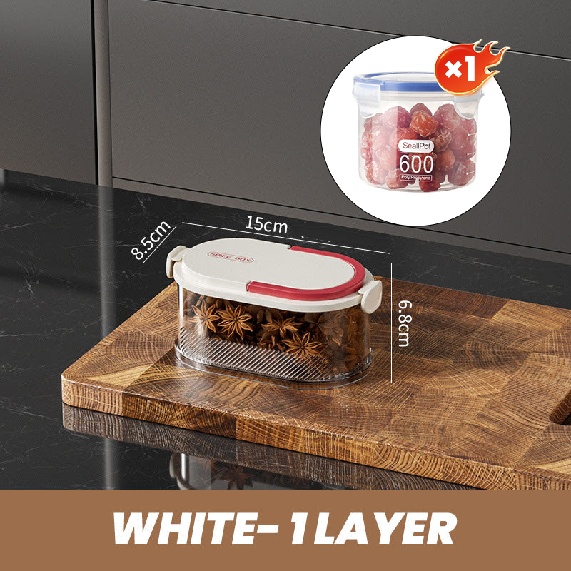 Aroma Organizer - Spice Freshness and Order at the Push of a Button