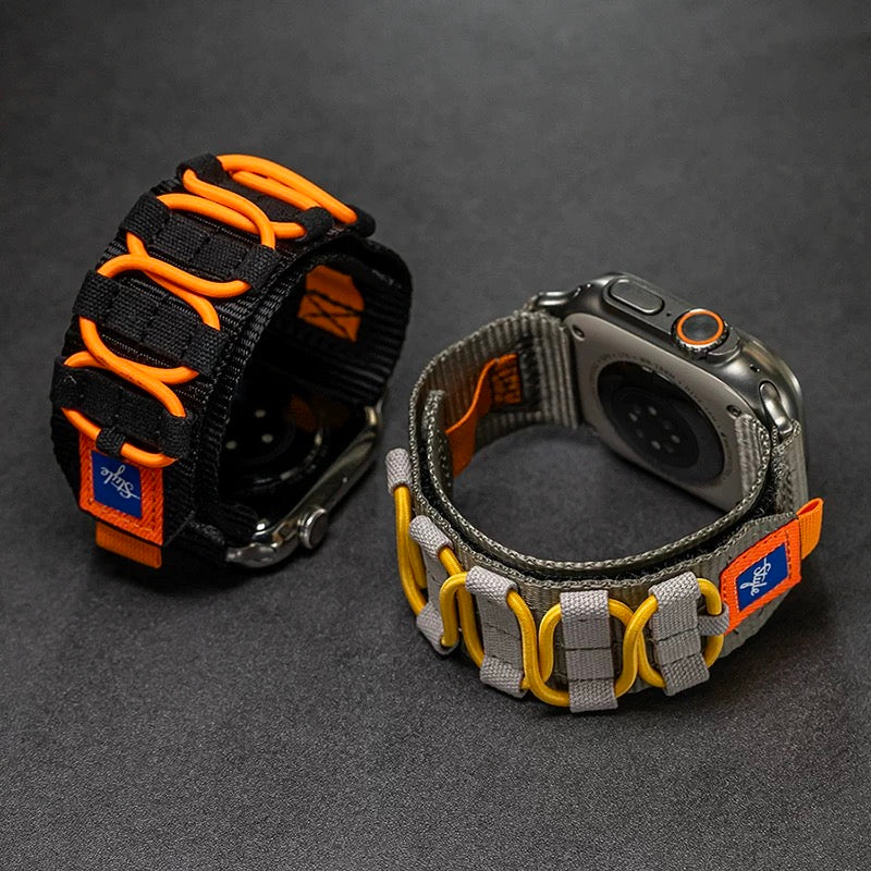 Woven Nylon Strap for Apple Watch – Stylish Design