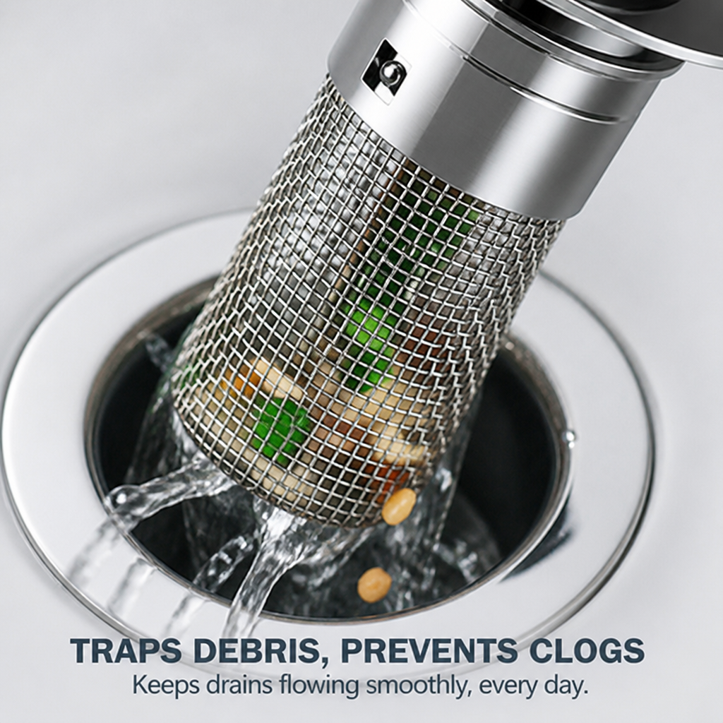 DrainGuard™ — Keep Your Drains Clear and Your Valuables Safe Without a Second Thought