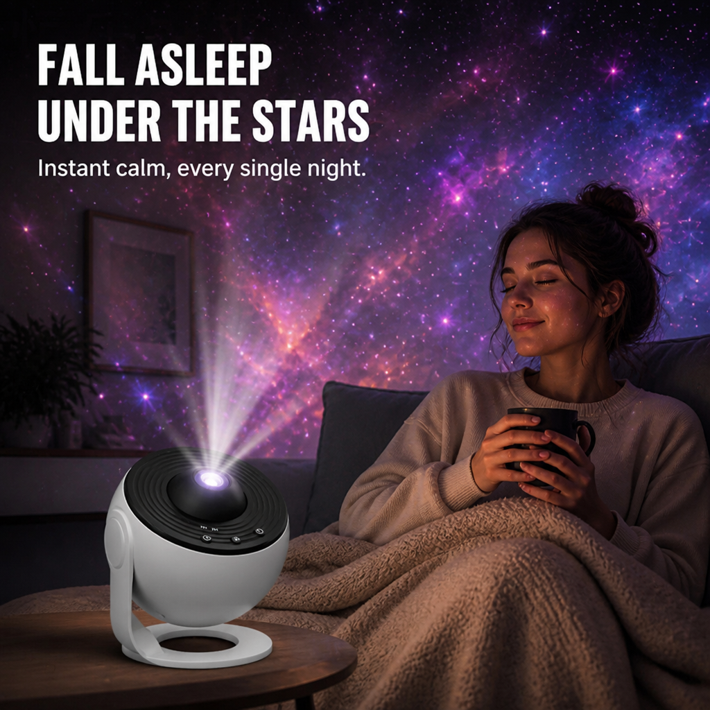 StellaVista™ — Trade Late-Night Scrolling for a Ceiling Full of Slow, Silent Stars