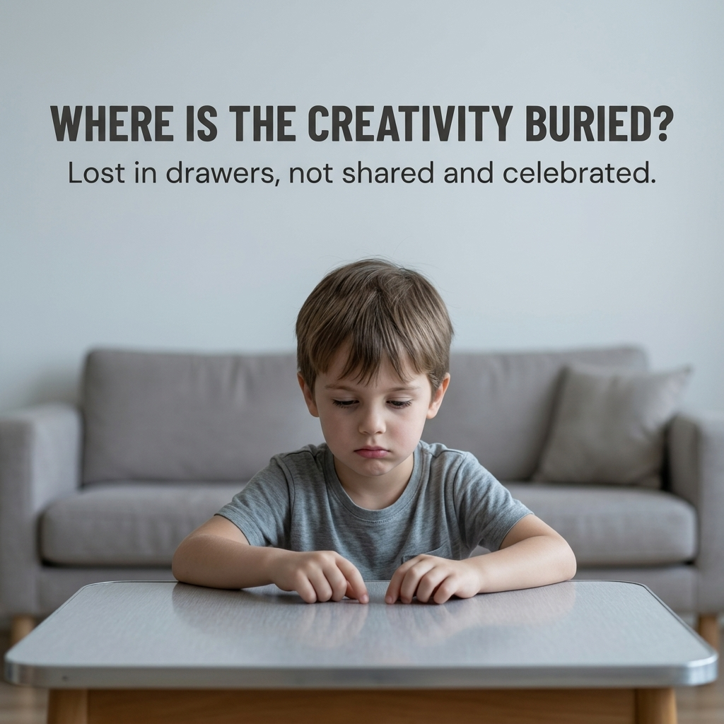 ImagineNest™ — Turn Your Child’s Art into Proud, Daily Triumphs