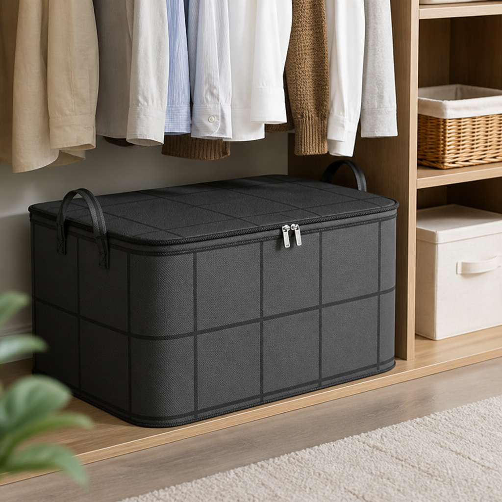 VestaGuard™ — Take Back Your Closet with Effortless, Bulky Bedding Storage That Lasts