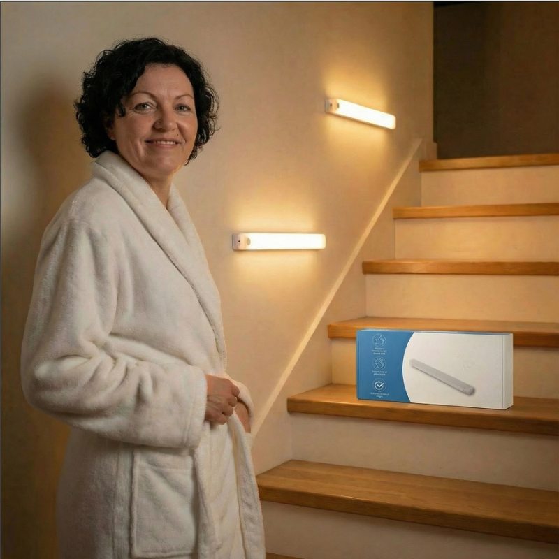 GlowPulse™ — Effortless Motion-Activated Light That Transforms Dark Spaces Into Safe, Cozy Havens