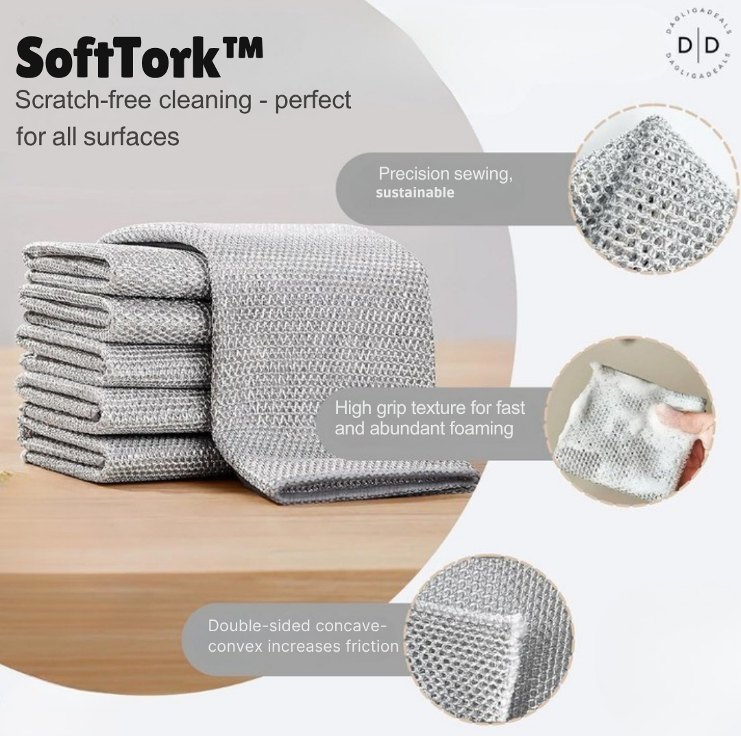 SoftTork™ | Scratch-free cleaning – perfect for all surfaces