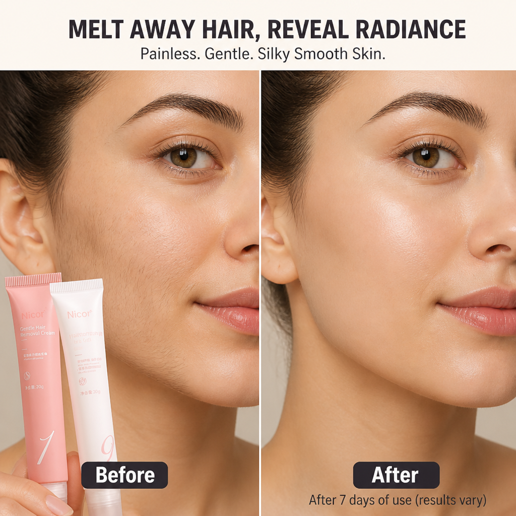Silkinaura™ — Melt Away Facial Hair & Calm Sensitive Skin in Minutes | 1+1 FREE TODAY