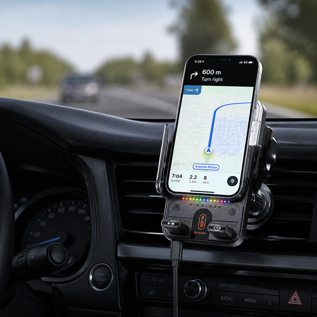 ChargeCruze™ — Stay Powered and Locked In for Safe, Hands-Free Driving