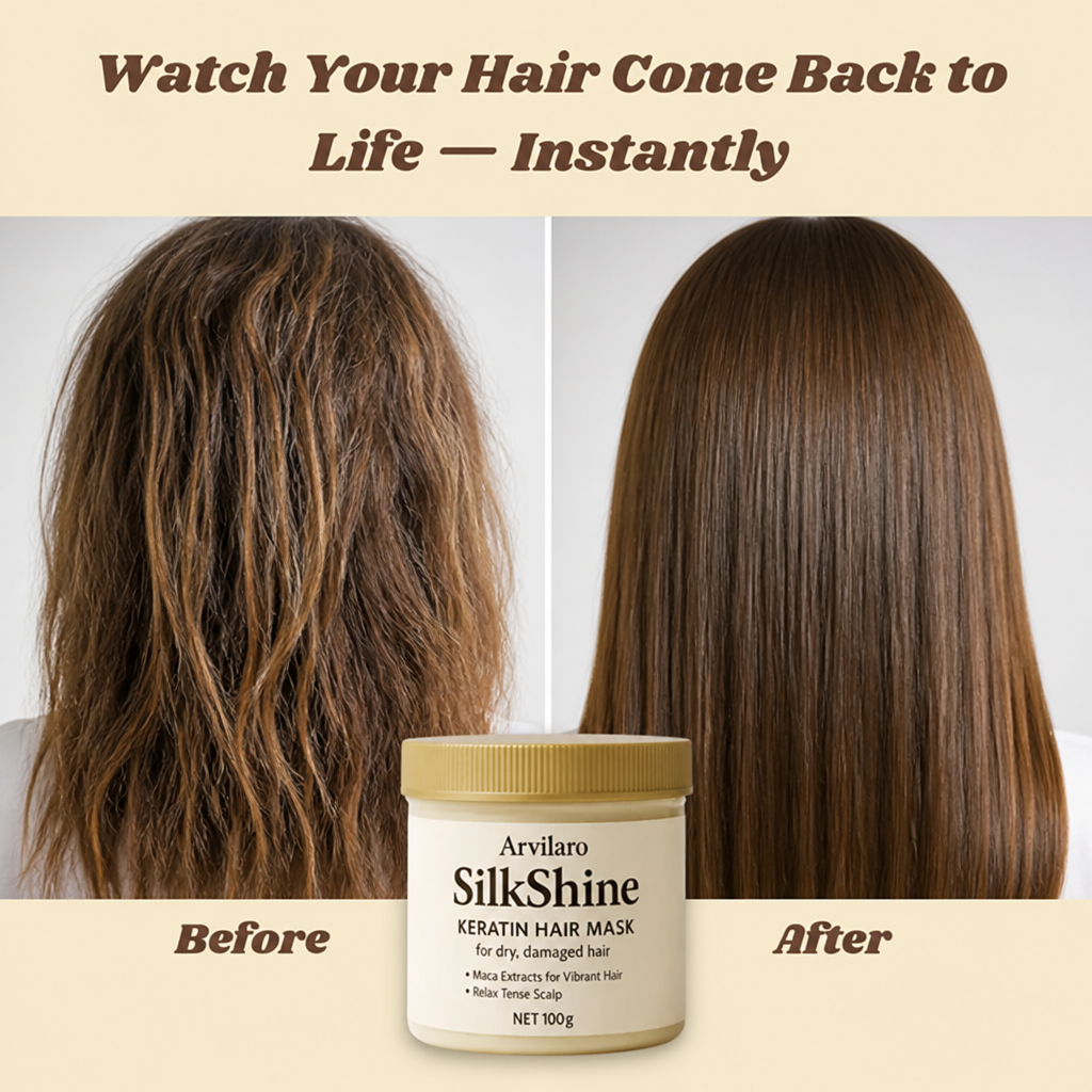 LustraLuxe™ Hair Elixir — Transform Dull, Dry Hair into Silky, Head-Turning Shine Instantly