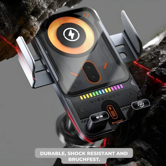 VoltGrip™ — Stay Safe and Powered Up with Rock-Solid Hold and Instant Wireless Charge