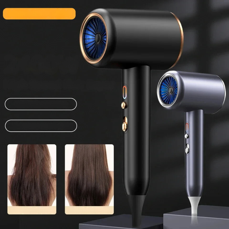 Powerful Hair Dryer and Styling Brush – Quick Drying with Frizz Control