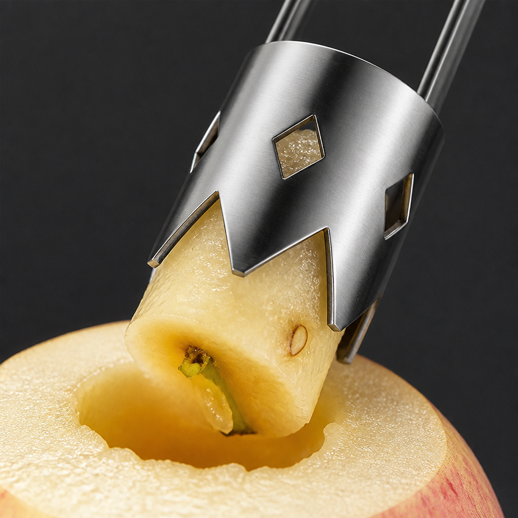SwiftCore™ — Slice Through Fruit Prep Stress with Effortless, Perfect Cores Every Time