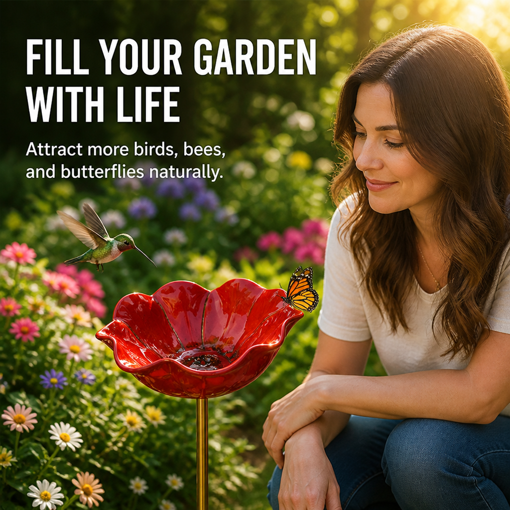 GardenAura™ — Turn Your Yard Into a Buzzing, Colorful Wildlife Sanctuary