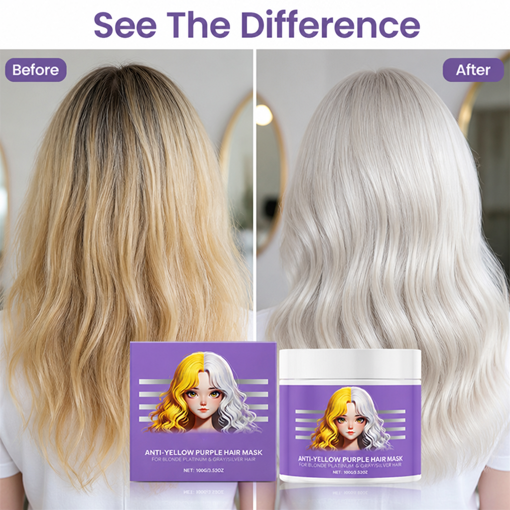 VioletLuxe™ — Transform Dull, Brassy Hair into Silky, Head-Turning Radiance