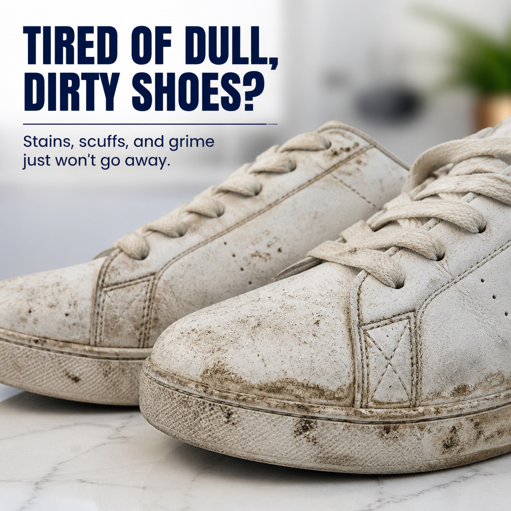 BrillMist™ — Instantly Restore Stunning, Spotless White Shoes Without Any Fuss