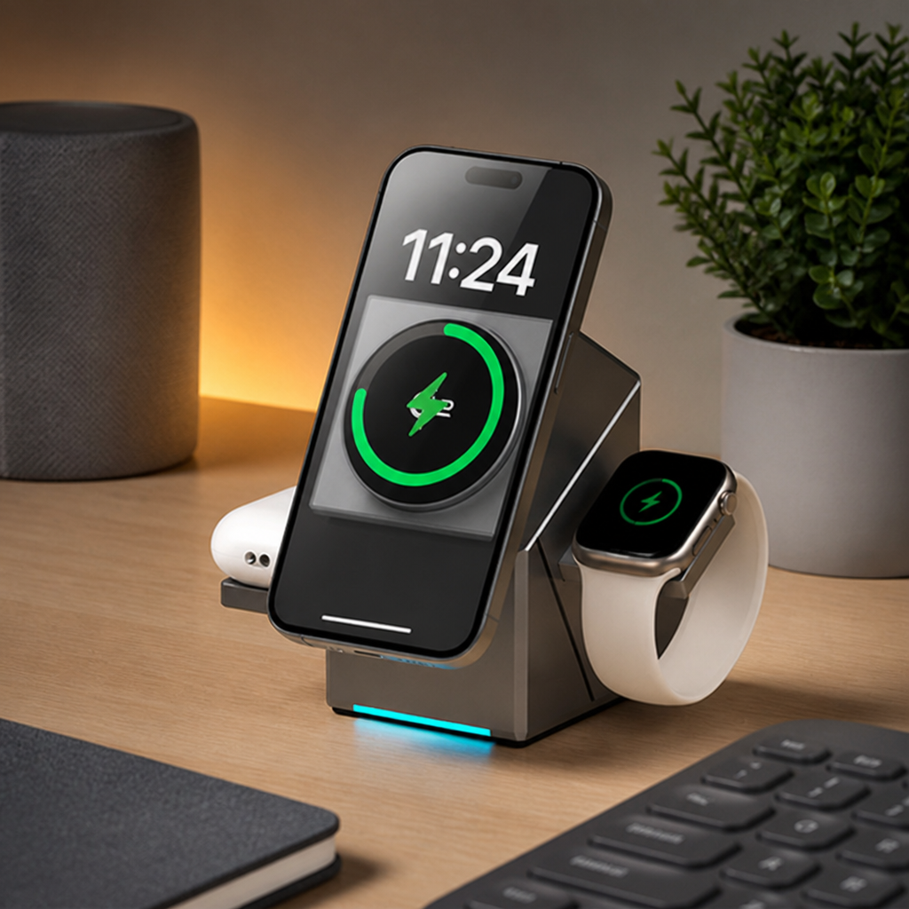 FluxCharge™ — Instantly Power Every Device Without the Clutter or Chaos