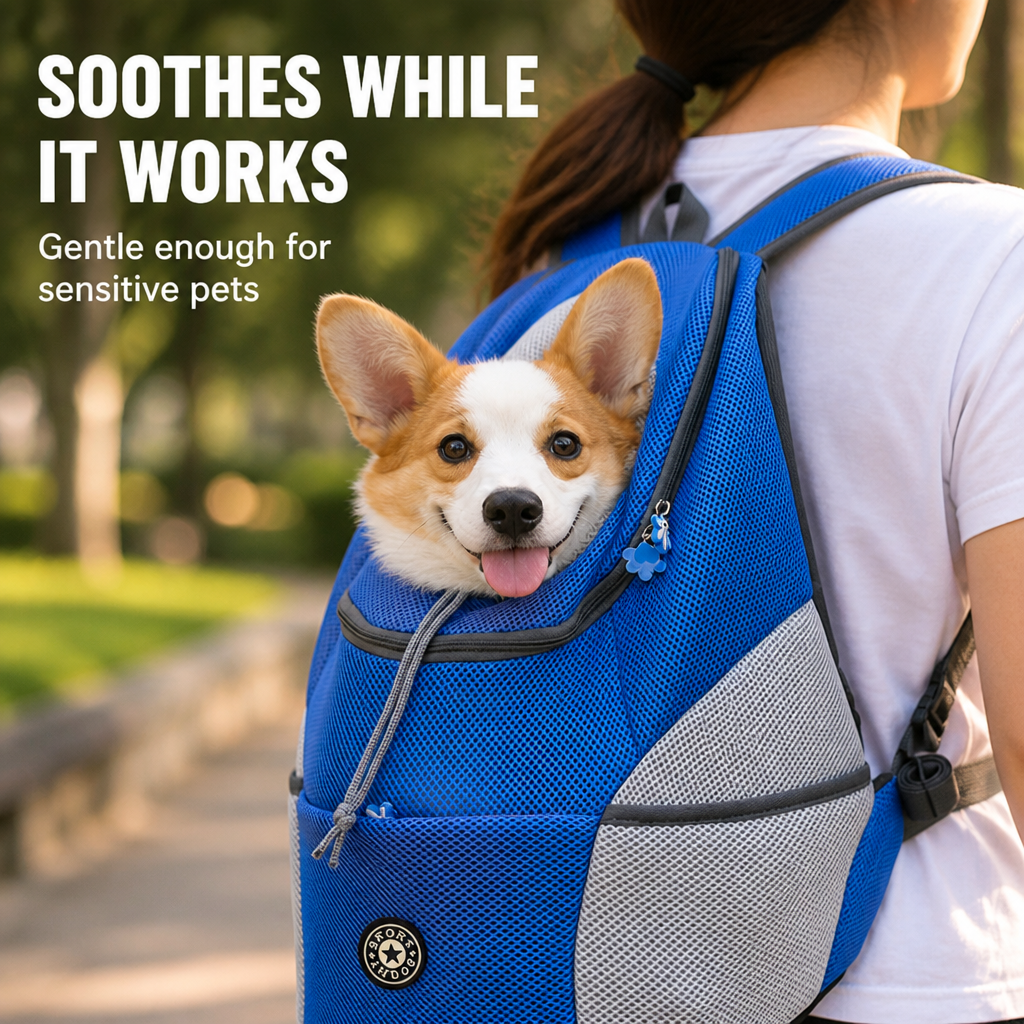 TrailPaw™ Carrier — Effortless Comfort and Safety for Every Adventure with Your Dog