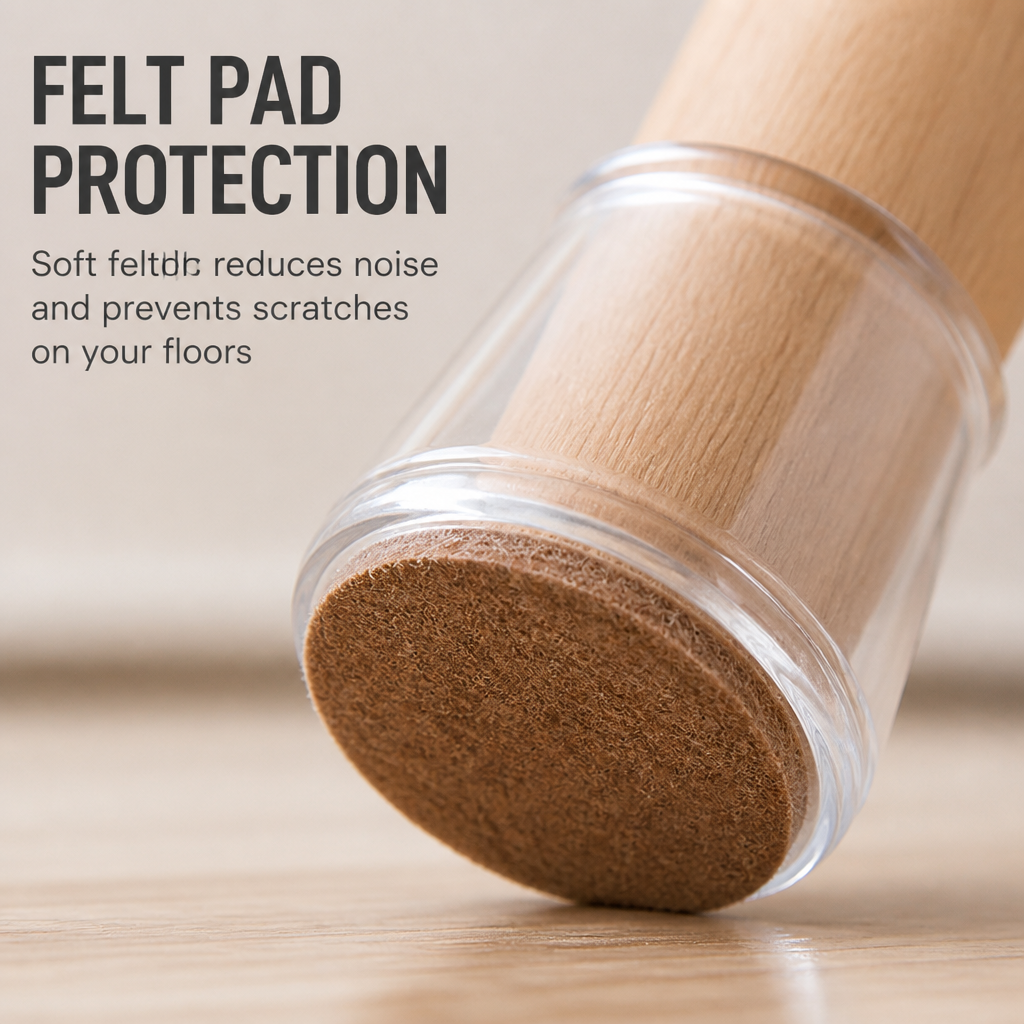 LucentShield™ — Silence Scratches and Save Your Floors Instantly