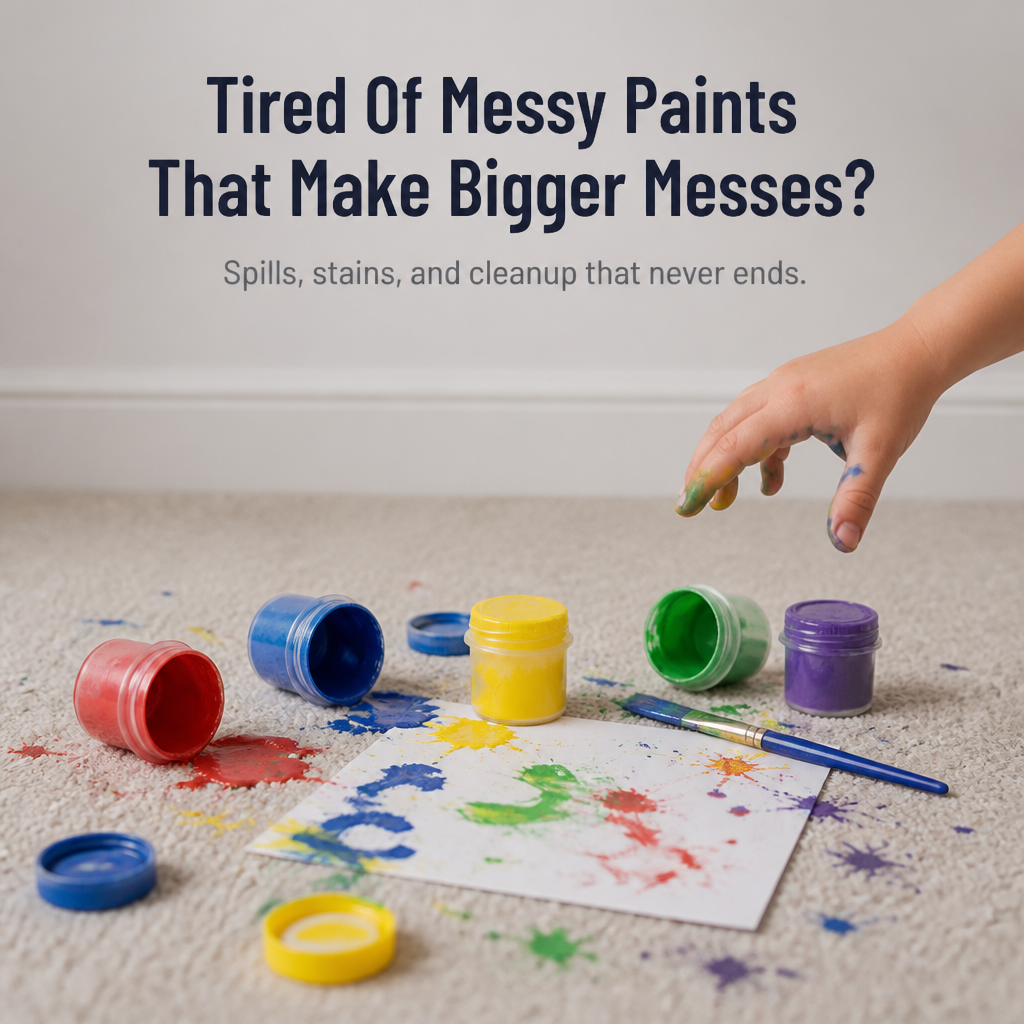 ColorFlick™ — Ignite Their Imagination with Mess-Free Masterpieces and Total Peace of Mind
