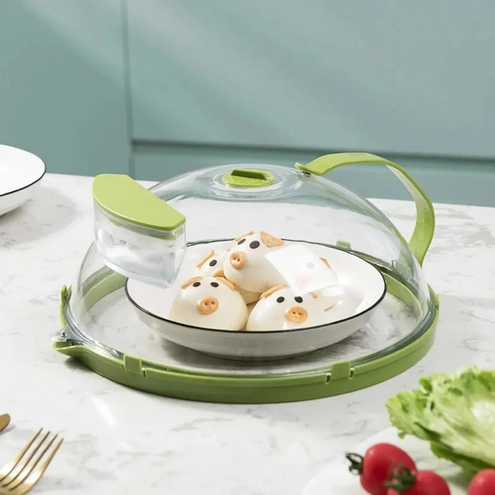 Microwave Steamer with Splash Guard