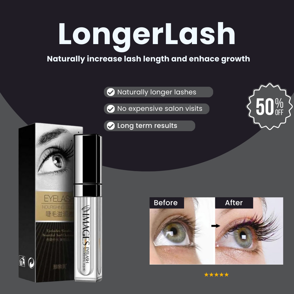 LongerLash | Serum for naturally longer and thicker eyelashes
