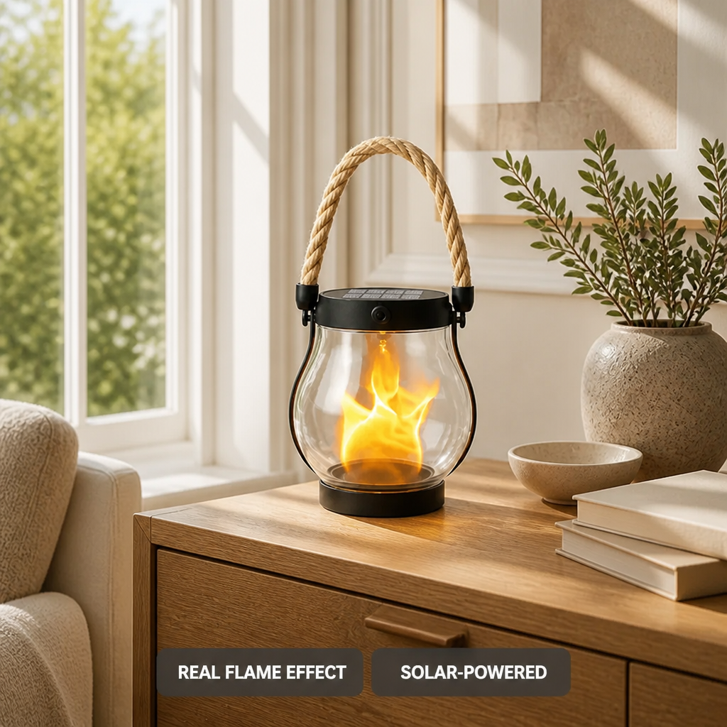 EmberAura™ Lantern — Feel Instantly Wrapped in Warmth and Calm Every Night