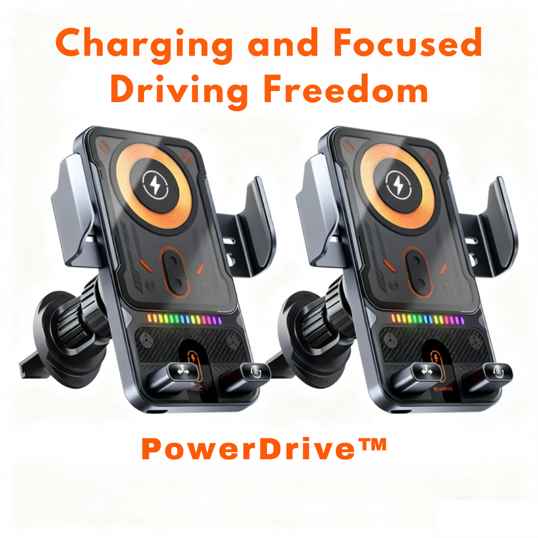 PowerDrive™ — Unlock Hands-Free Charging and Focused Driving Freedom