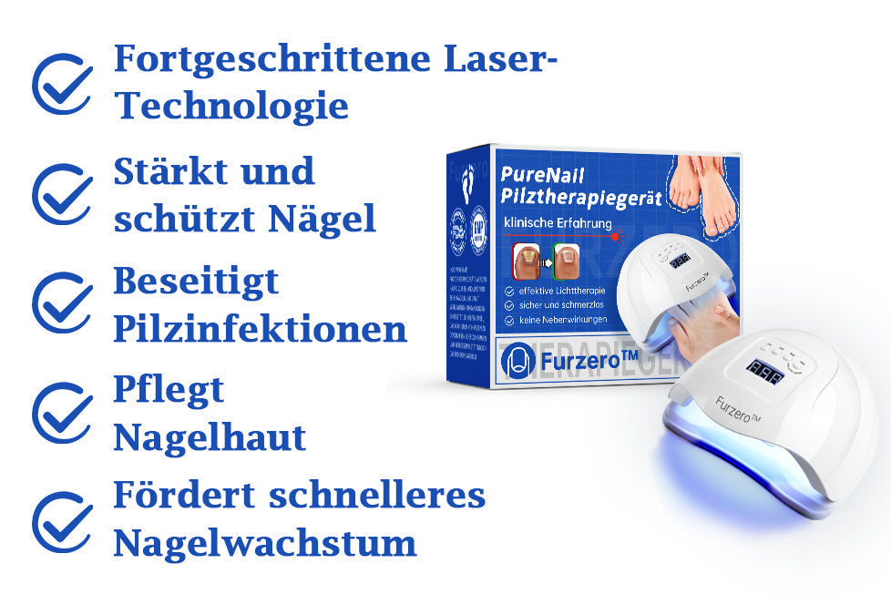 PureNail | Nail Fungus Laser Therapy Device - Your Secret Weapon Against Nail Fungus