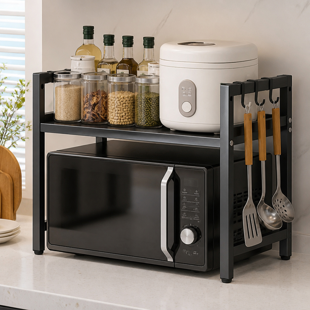 VersaShelf™ — Finally Claim the Kitchen Space You Deserve with Style and Strength