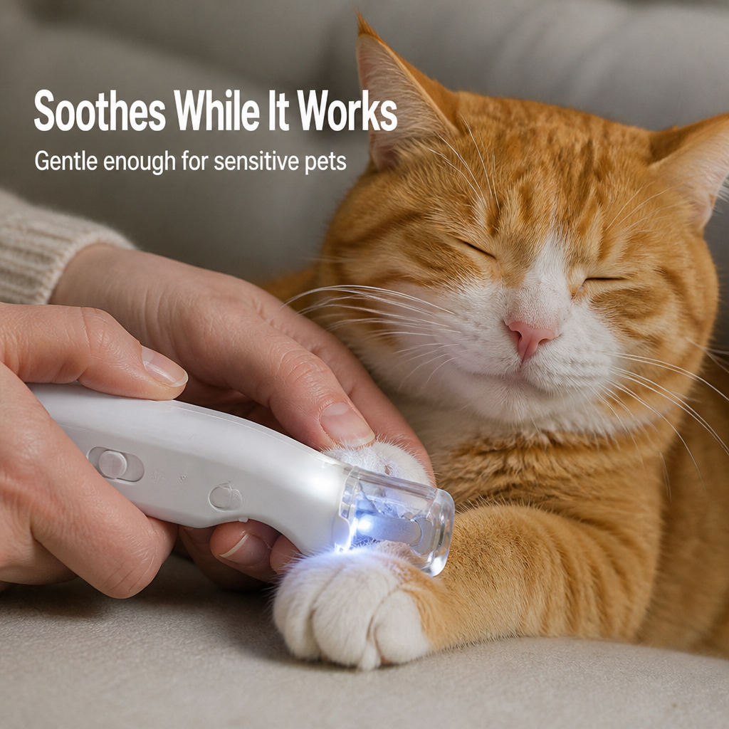 ClariPaw™ — Light Up Every Nail for Fearless, Stress-Free Grooming