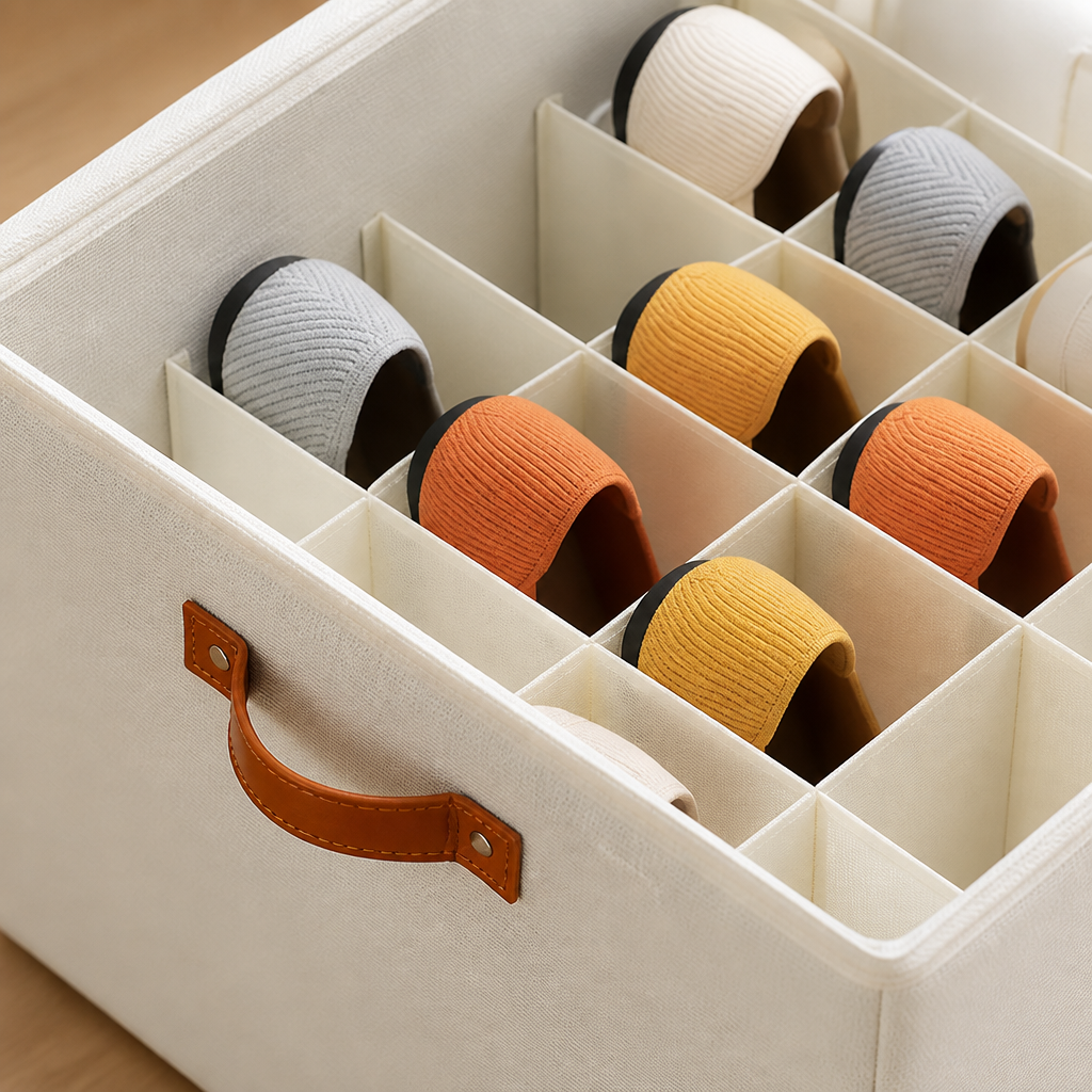 SlipNest™ Fabric Shoe Organizer — Transform Clutter into Calm and Find Every Pair Instantly
