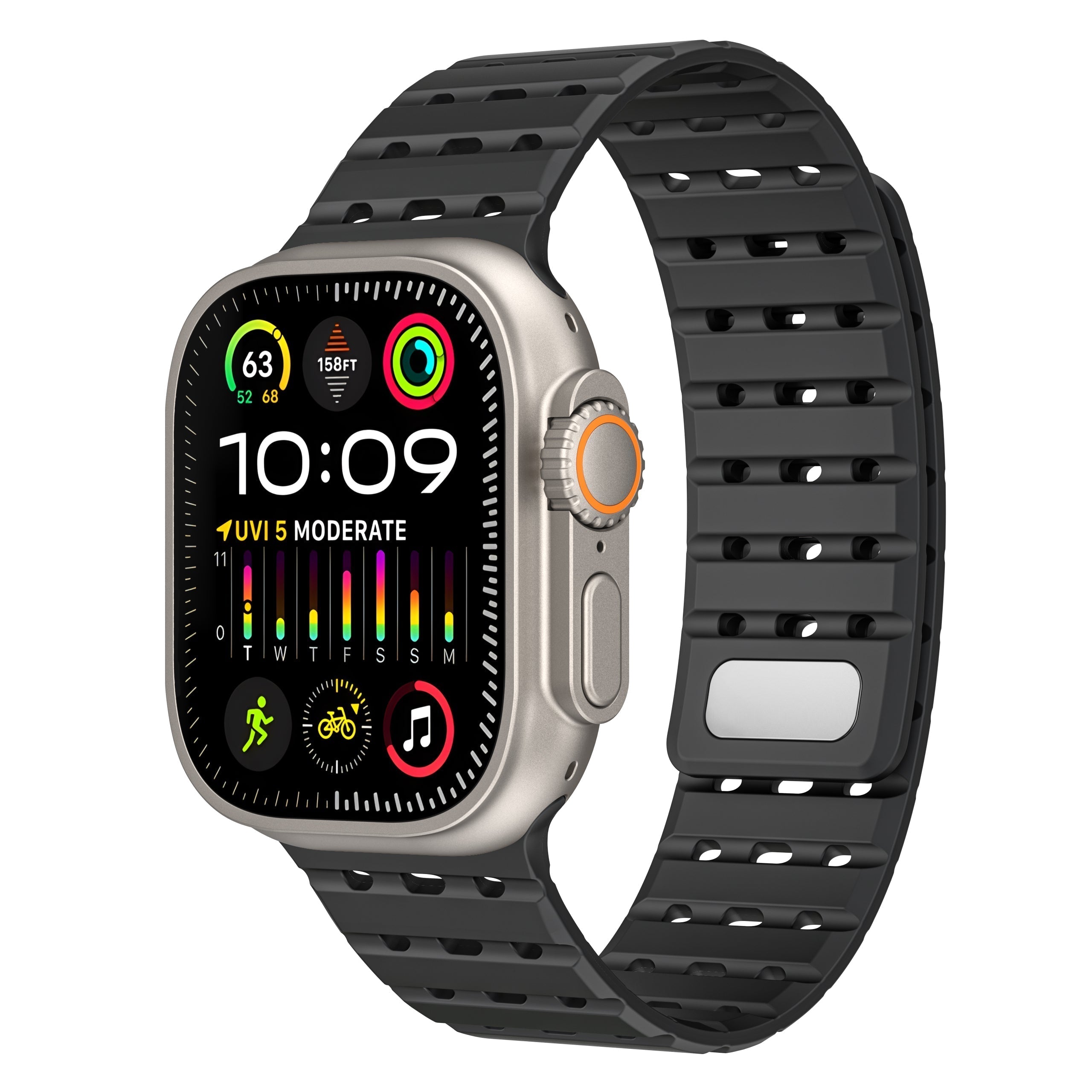 Silicone Watch Band for Daily Use and Versatile Styles