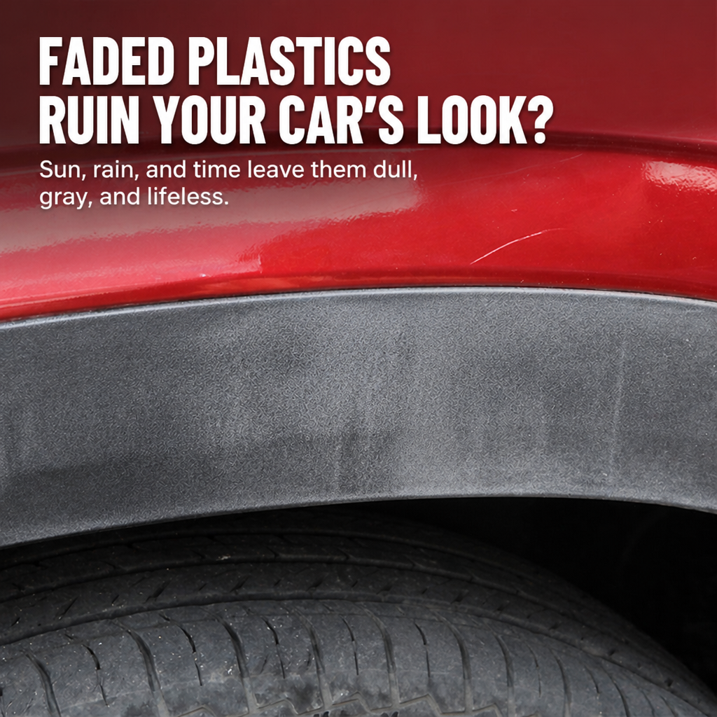 RevitaGuard™ — Bring Your Car’s Plastics Back From Dull to Dazzling for Months