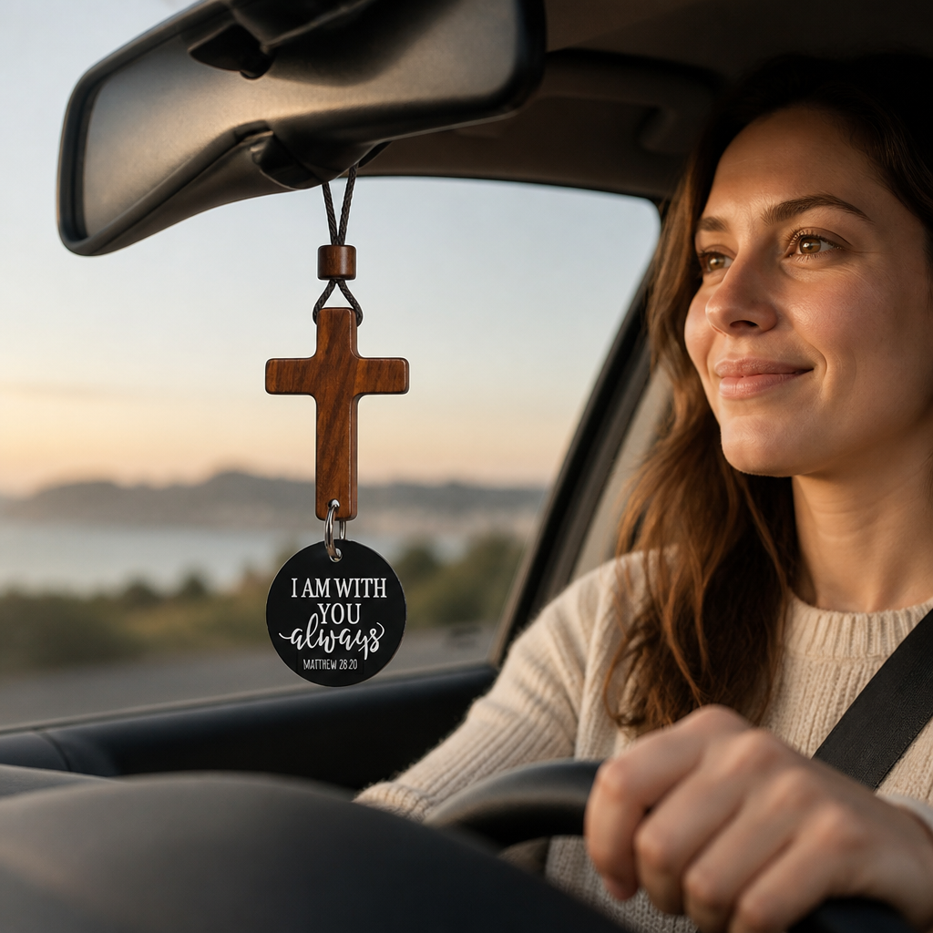 LuminaFaith™ — Transform Your Drive into a Daily Source of Calm and Strength