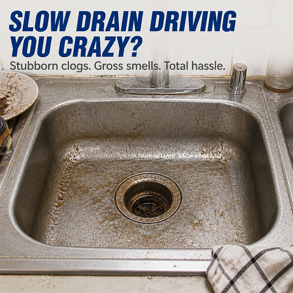 PureStream™ — Fast-Acting Foam That Frees Your Drains and Fights Odors Instantly