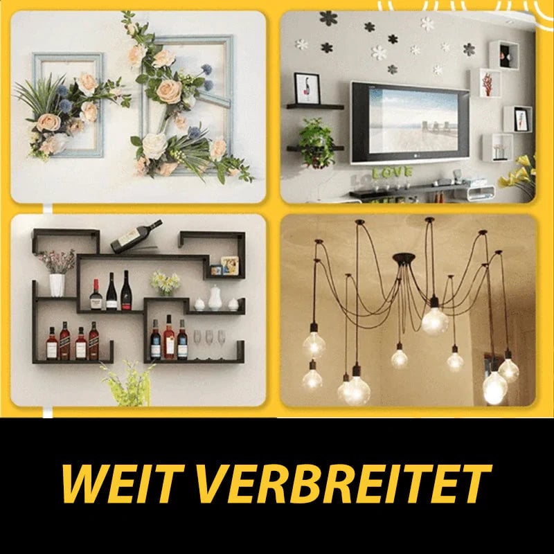 TitanGrip™ — Lock Your Décor with Unbreakable Strength and Zero Wall Damage