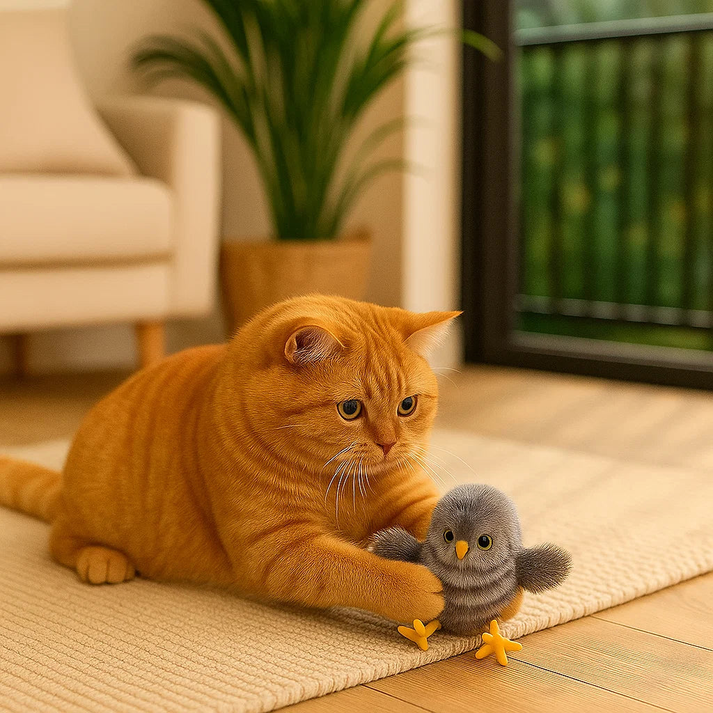 FeatherWhirl™ — Ignite Your Cat’s Wild Instincts for Endless Indoor Adventure