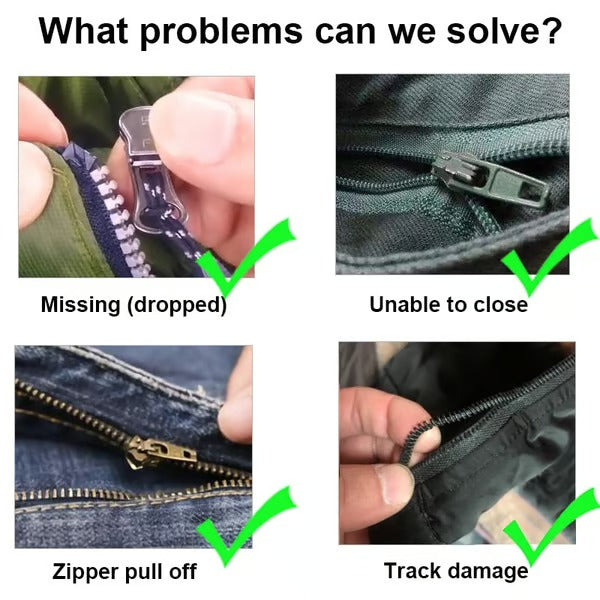 ZipMasterPro™ — Instantly Revive Any Zipper and Never Get Stuck Again