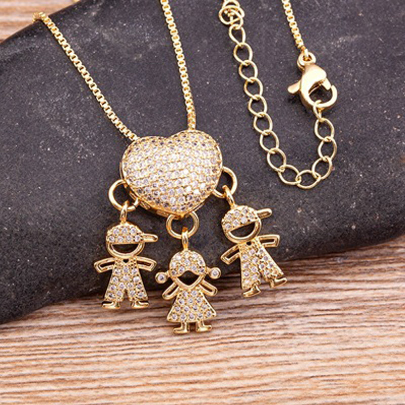CelestaRay™ Necklace — Carry Your Children’s Love as a Radiant, Everlasting Embrace