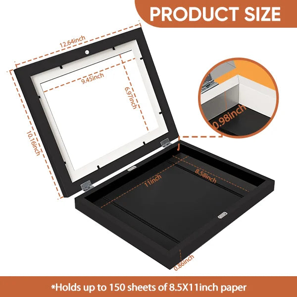 Picture frames for children's drawings