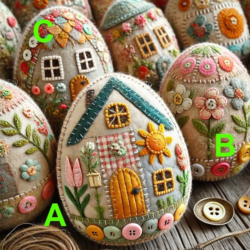 StitchNest™ Egg House — Craft Lasting Joy and Colorful Memories This Easter