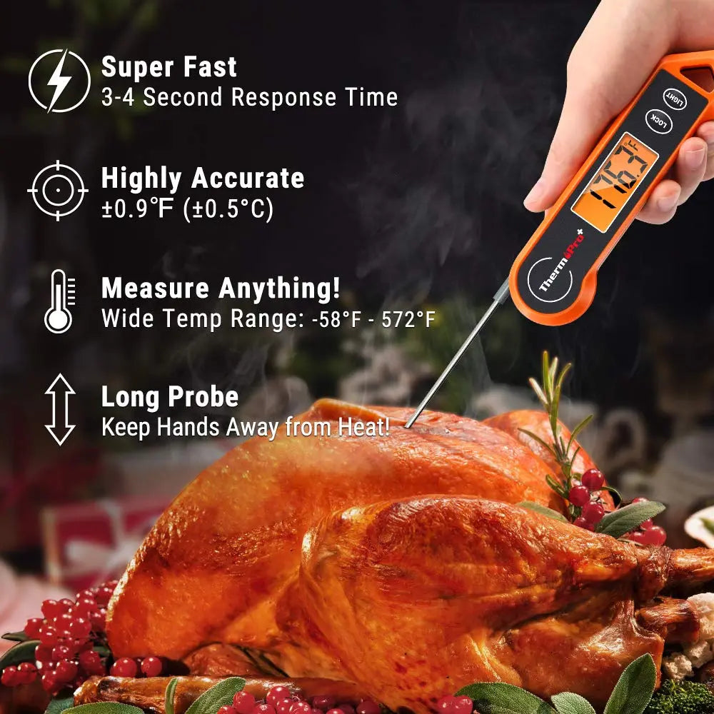 Precision Cooking Thermometer – Perfectly Cooked Meals in an Instant
