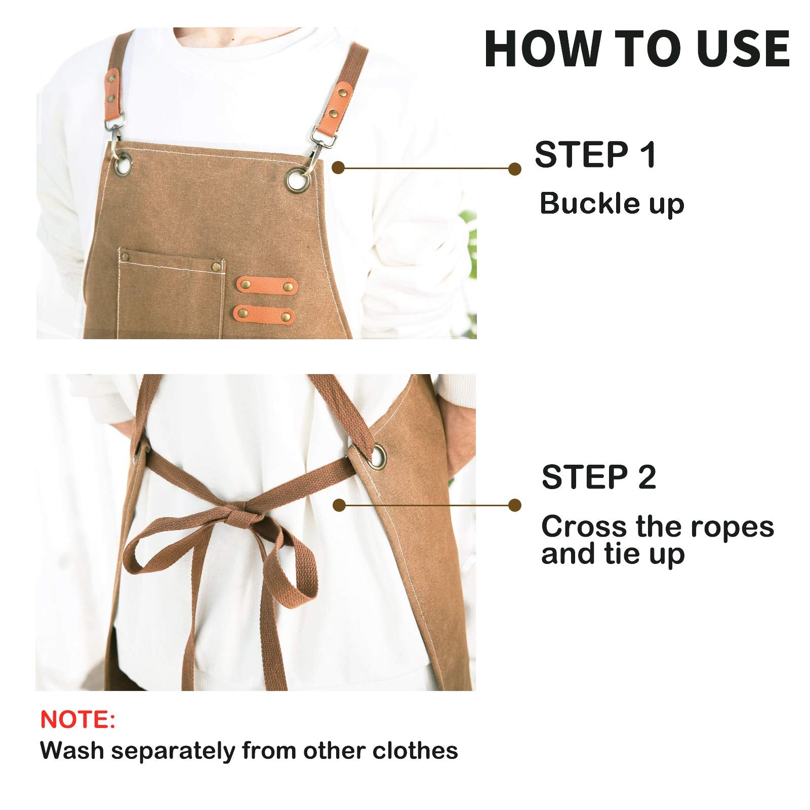 Durable Canvas Apron — Stain-Resistant Protection for Tough Jobs