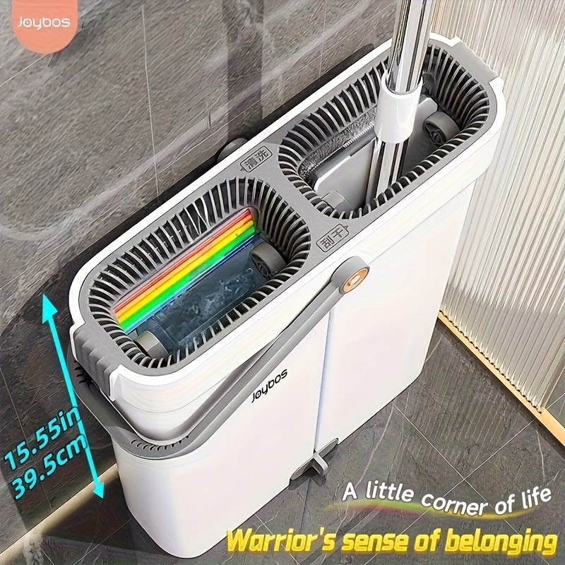 Mop Set with Bucket | Flat Mop in 33 cm or 40 cm Sizes