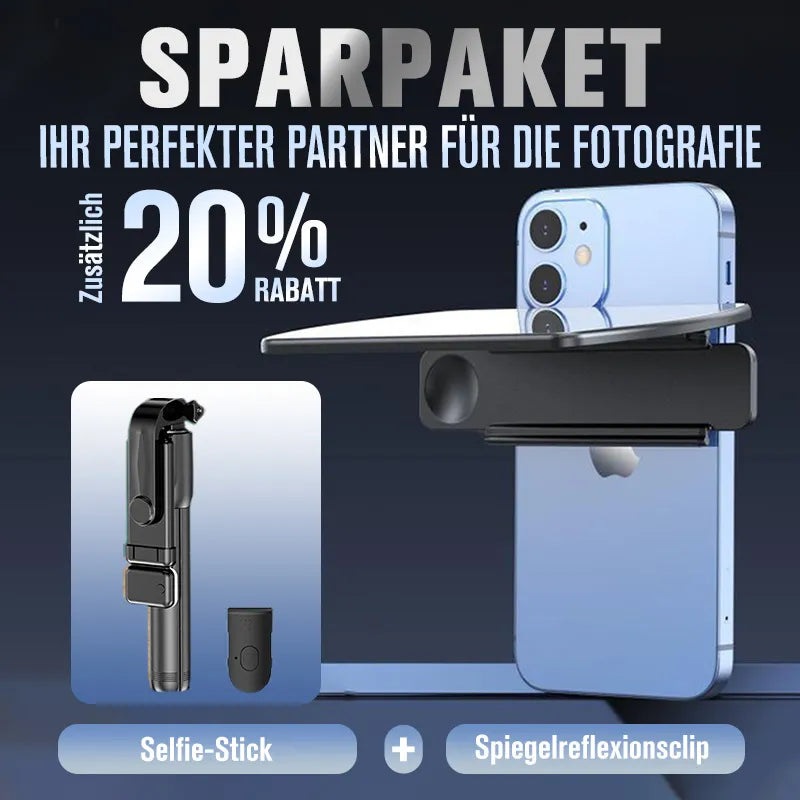 Quick Symmetrical Photos with MirrorShot Lens