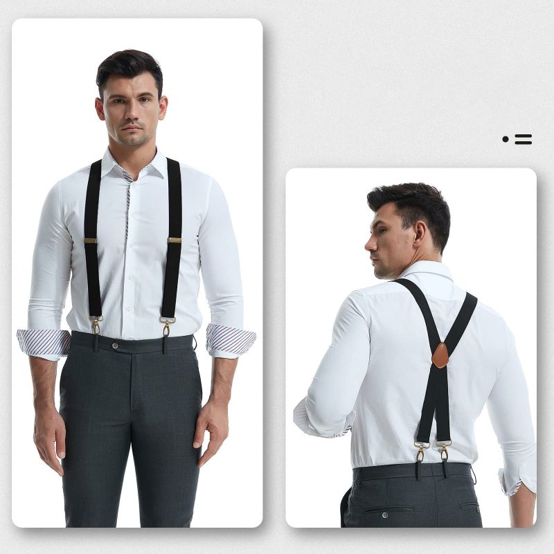 FlexHold Suspenders — All-Day Secure Fit Without Slipping