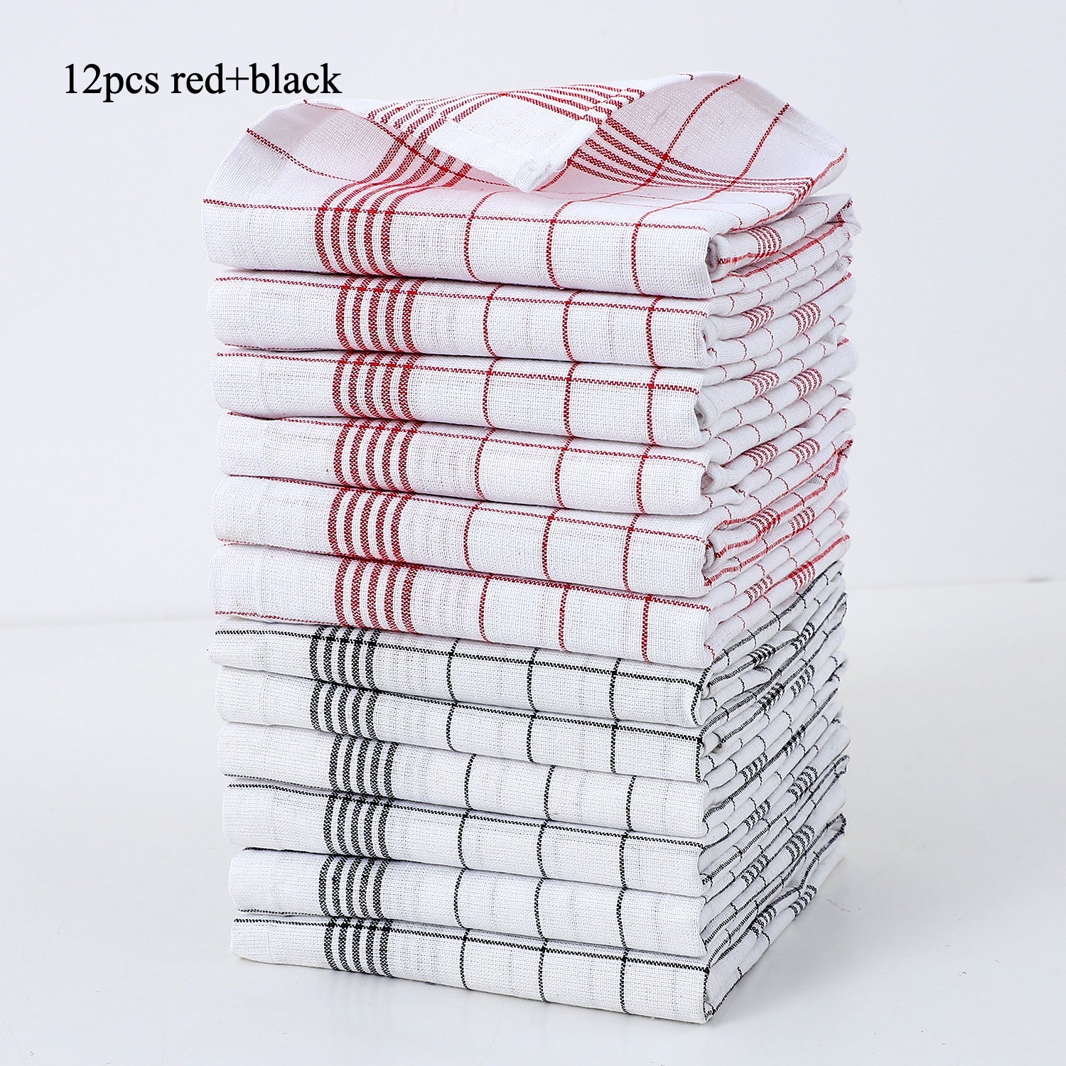 Cotton Dish Towel Set of 12 Pieces