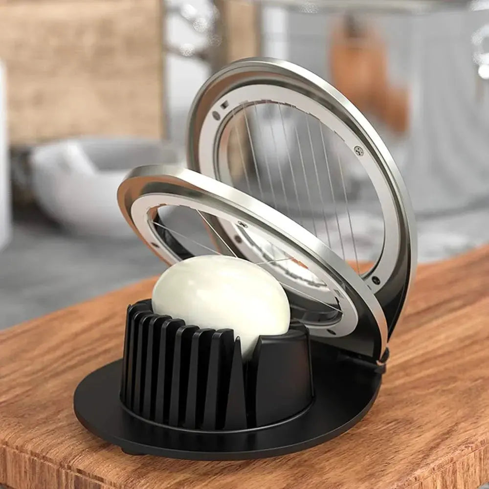 Egg Slicer for Perfect Egg Slices and More, Stress-Free Professional Quality