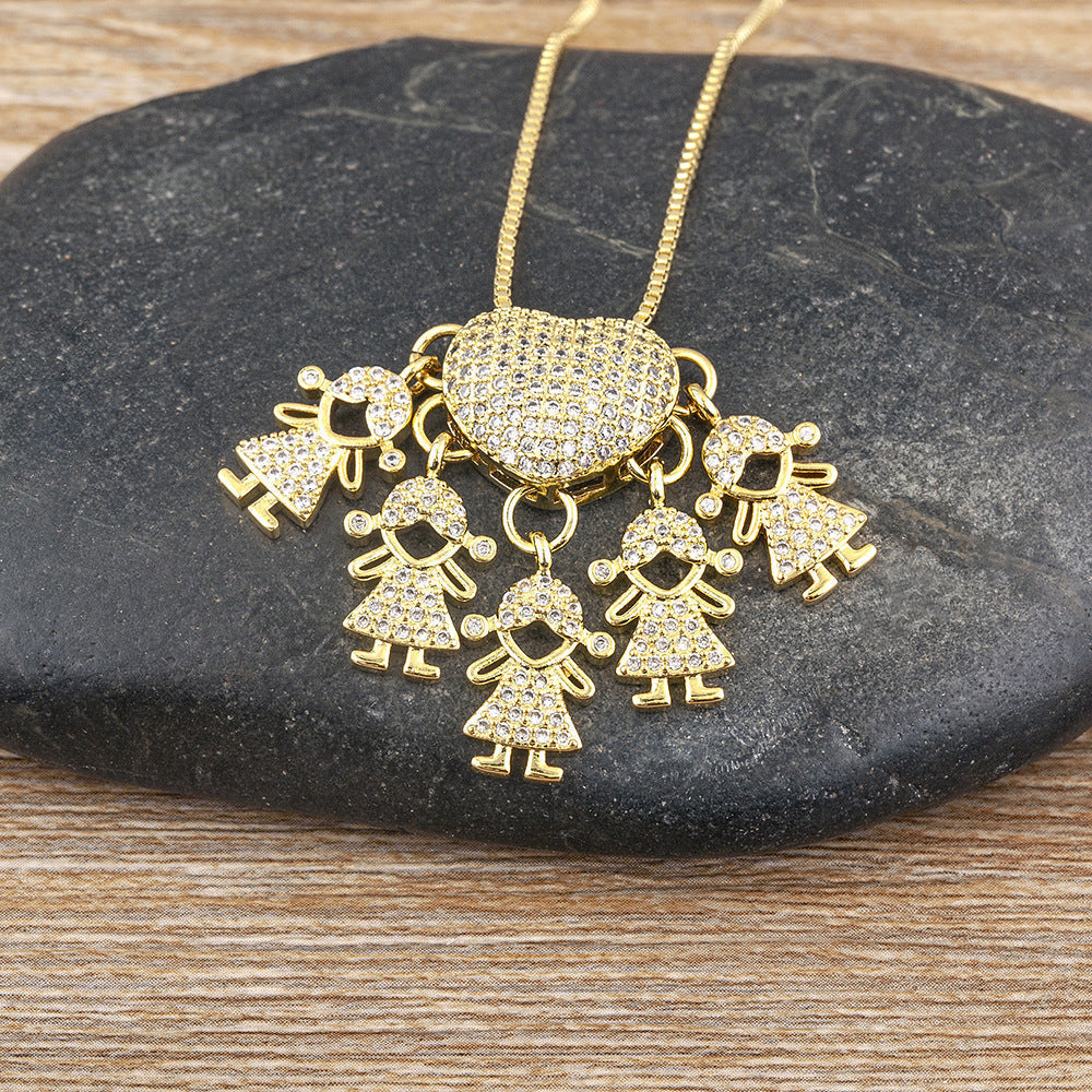 CelestaRay™ Necklace — Carry Your Children’s Love as a Radiant, Everlasting Embrace