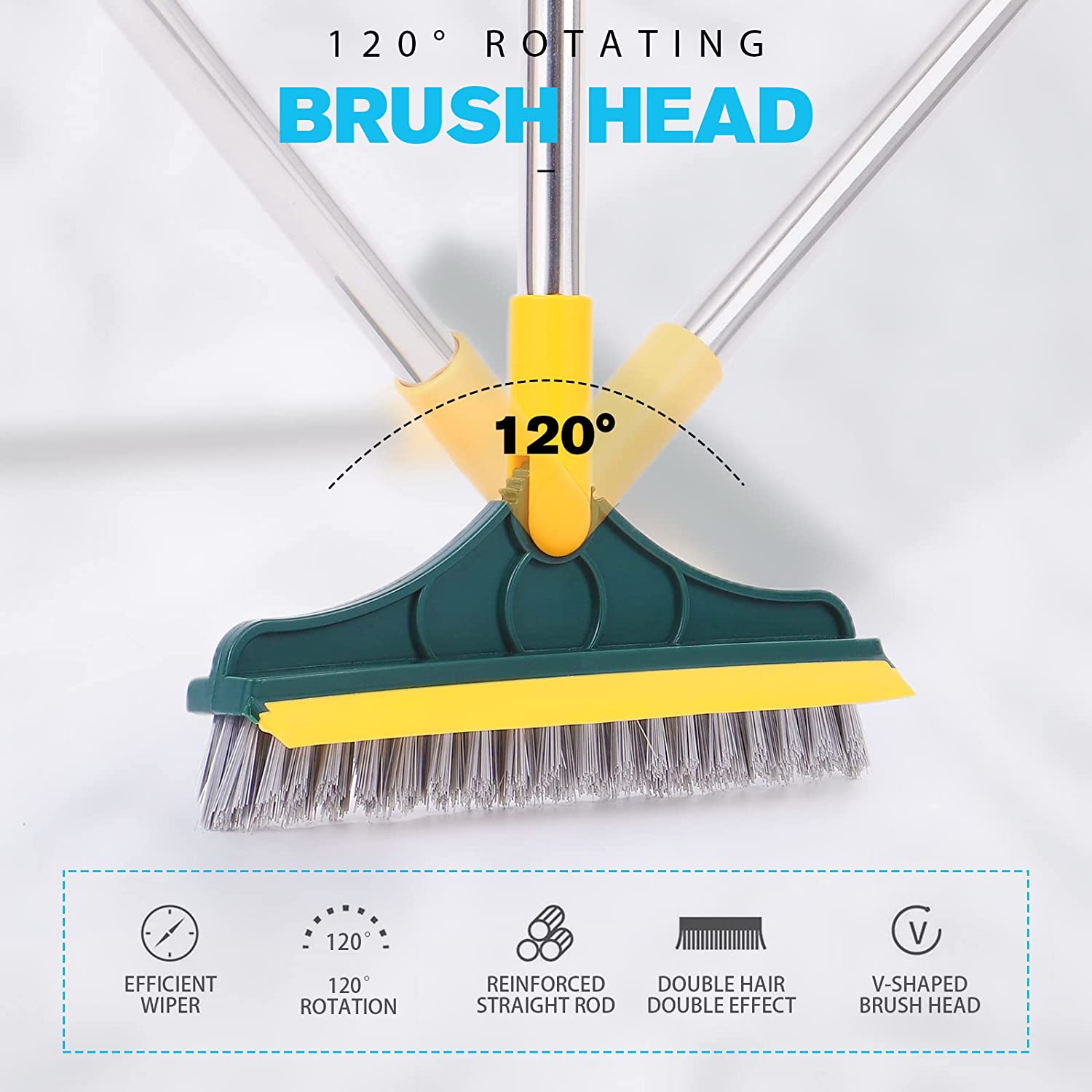 SparkScrub™ — Reach Every Corner for a Deep Clean Without the Strain