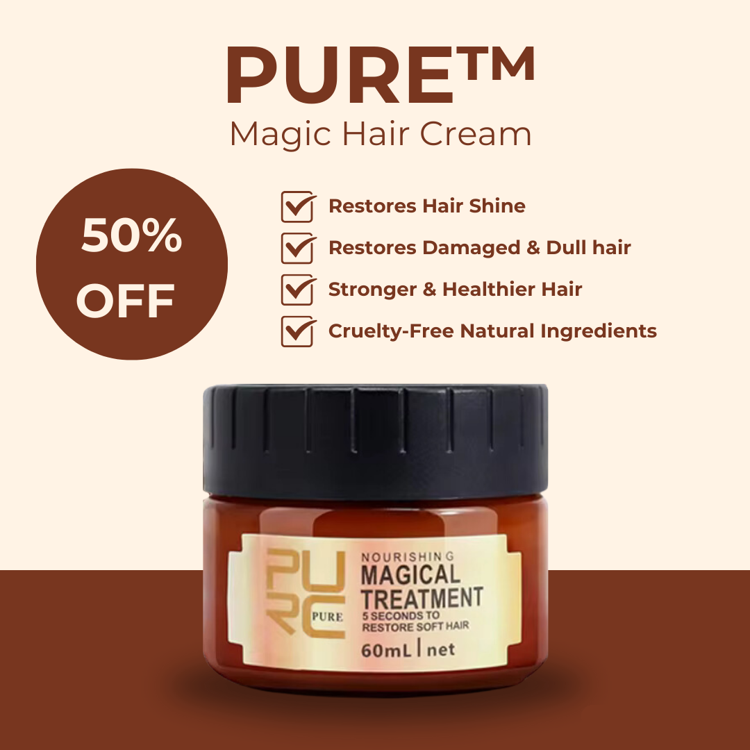 Last Day 50% OFF🔥 I PURE™ Magic Hair Cream