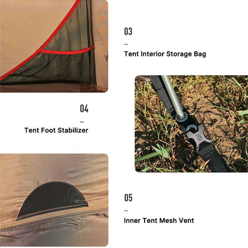 Quick-Setup Freestanding Tent for Two Campers